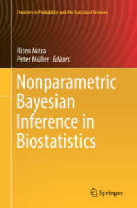 Nonparametric Bayesian Inference in Biostatistics (Frontiers in Probability and the Statistical Sciences)