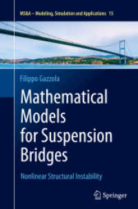 Mathematical Models for Suspension Bridges : Nonlinear Structural Instability (Ms&a)
