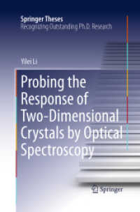Probing the Response of Two-Dimensional Crystals by Optical Spectroscopy (Springer Theses)