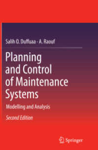 Planning and Control of Maintenance Systems : Modelling and Analysis （2ND）