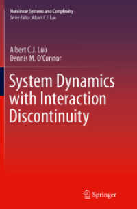 System Dynamics with Interaction Discontinuity (Nonlinear Systems and Complexity)