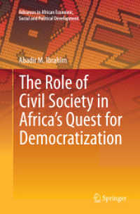 The Role of Civil Society in Africa's Quest for Democratization (Advances in African Economic, Social and Political Development)