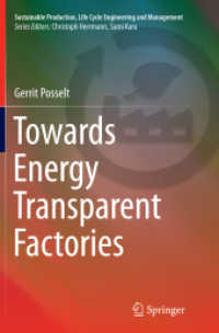 Towards Energy Transparent Factories (Sustainable Production, Life Cycle Engineering and Management)