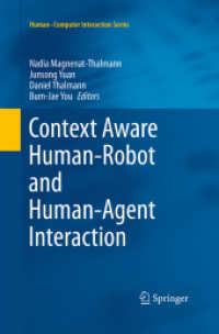 Context Aware Human-Robot and Human-Agent Interaction (Human-computer Interaction Series)