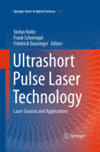 Ultrashort Pulse Laser Technology : Laser Sources and Applications (Springer Series in Optical Sciences)