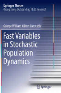 Fast Variables in Stochastic Population Dynamics (Springer Theses)