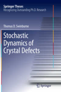 Stochastic Dynamics of Crystal Defects (Springer Theses)