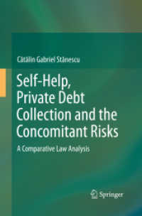 Self-Help, Private Debt Collection and the Concomitant Risks : A Comparative Law Analysis
