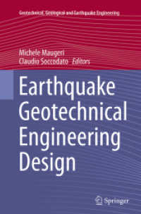 Earthquake Geotechnical Engineering Design (Geotechnical, Geological and Earthquake Engineering)