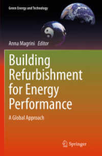 Building Refurbishment for Energy Performance : A Global Approach (Green Energy and Technology)