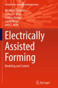 Electrically Assisted Forming : Modeling and Control (Springer Series in Advanced Manufacturing)