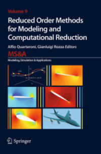 Reduced Order Methods for Modeling and Computational Reduction (Ms&a)