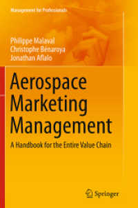 Aerospace Marketing Management : A Handbook for the Entire Value Chain (Management for Professionals)