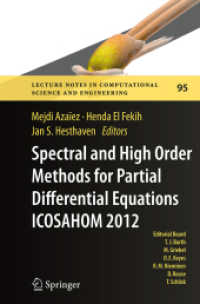 Spectral and High Order Methods for Partial Differential Equations - ICOSAHOM 2012 : Selected papers from the ICOSAHOM conference, June 25-29, 2012, Gammarth, Tunisia (Lecture Notes in Computational Science and Engineering)