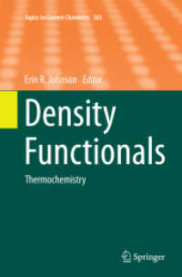Density Functionals : Thermochemistry (Topics in Current Chemistry)