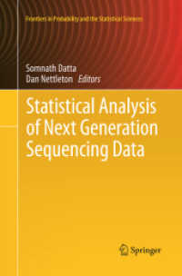 Statistical Analysis of Next Generation Sequencing Data (Frontiers in Probability and the Statistical Sciences)