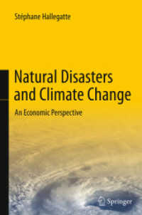 Natural Disasters and Climate Change : An Economic Perspective