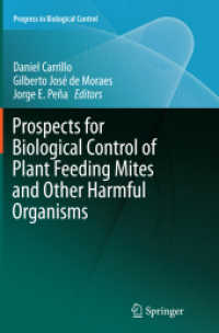 Prospects for Biological Control of Plant Feeding Mites and Other Harmful Organisms (Progress in Biological Control)