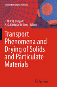 Transport Phenomena and Drying of Solids and Particulate Materials (Advanced Structured Materials)