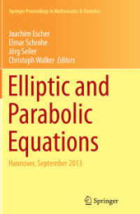 Elliptic and Parabolic Equations : Hannover, September 2013 (Springer Proceedings in Mathematics & Statistics)