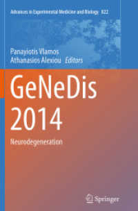 GeNeDis 2014 : Neurodegeneration (Advances in Experimental Medicine and Biology)