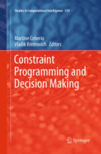 Constraint Programming and Decision Making (Studies in Computational Intelligence)