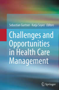 Challenges and Opportunities in Health Care Management