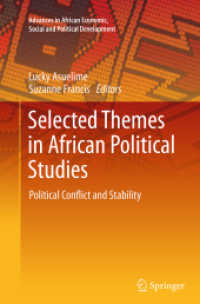Selected Themes in African Political Studies : Political Conflict and Stability (Advances in African Economic, Social and Political Development)