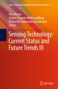 Sensing Technology: Current Status and Future Trends III (Smart Sensors, Measurement and Instrumentation)