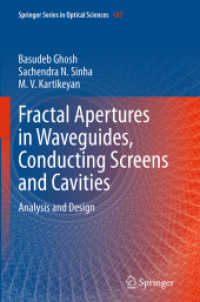 Fractal Apertures in Waveguides, Conducting Screens and Cavities : Analysis and Design (Springer Series in Optical Sciences)