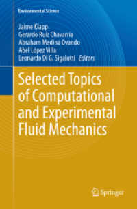 Selected Topics of Computational and Experimental Fluid Mechanics (Environmental Science)