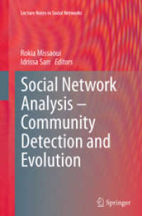 Social Network Analysis - Community Detection and Evolution (Lecture Notes in Social Networks)