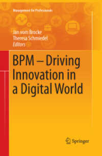 BPM - Driving Innovation in a Digital World (Management for Professionals)