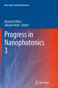 Progress in Nanophotonics 3 (Nano-optics and Nanophotonics)