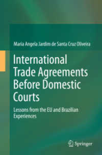 International Trade Agreements before Domestic Courts : Lessons from the EU and Brazilian Experiences