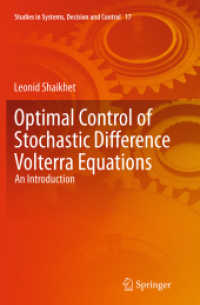 Optimal Control of Stochastic Difference Volterra Equations : An Introduction (Studies in Systems, Decision and Control)