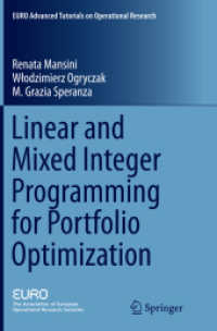 Linear and Mixed Integer Programming for Portfolio Optimization (Euro Advanced Tutorials on Operational Research)