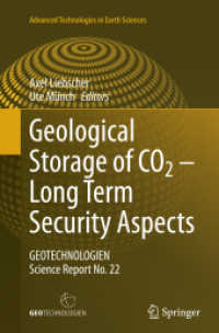 Geological Storage of CO2 - Long Term Security Aspects : GEOTECHNOLOGIEN Science Report No. 22 (Advanced Technologies in Earth Sciences)