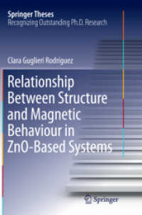 Relationship between Structure and Magnetic Behaviour in ZnO-Based Systems (Springer Theses)