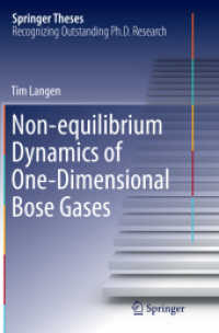 Non-equilibrium Dynamics of One-Dimensional Bose Gases (Springer Theses)