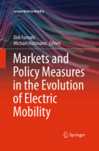 Markets and Policy Measures in the Evolution of Electric Mobility (Lecture Notes in Mobility)
