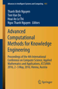 Advanced Computational Methods for Knowledge Engineering : Proceedings of the 4th International Conference on Computer Science, Applied Mathematics and Applications, ICCSAMA 2016, 2-3 May, 2016, Vienna, Austria (Advances in Intelligent Systems and Co