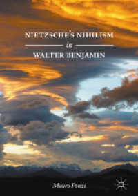 ベンヤミンにおけるニーチェのニヒリズム<br>Nietzsche's Nihilism in Walter Benjamin