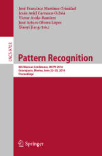Pattern Recognition : 8th Mexican Conference, MCPR 2016, Guanajuato, Mexico, June 22-25, 2016. Proceedings (Image Processing, Computer Vision, Pattern Recognition, and Graphics)