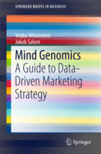 Mind Genomics : A Guide to Data-Driven Marketing Strategy (Springerbriefs in Business)