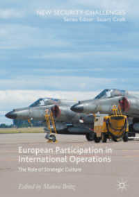 European Participation in International Operations : The Role of Strategic Culture (New Security Challenges)