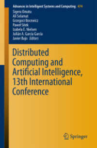Distributed Computing and Artificial Intelligence, 13th International Conference (Advances in Intelligent Systems and Computing)