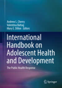 International Handbook on Adolescent Health and Development : The Public Health Response （2017）