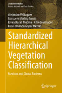Standardized Hierarchical Vegetation Classification : Mexican and Global Patterns (Geobotany Studies)