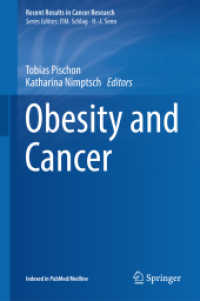 肥満と癌<br>Obesity and Cancer (Recent Results in Cancer Research)